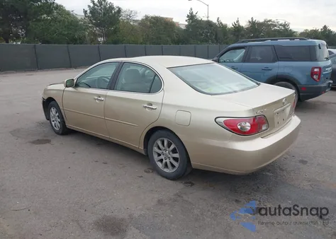 2002 Lexus Es 300 из США, поврежденный, VIN JTHBF30G920011585
